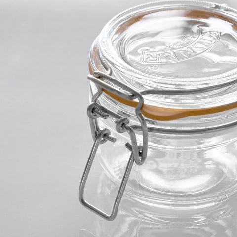 ラウンドクリップトップジャー125ml(ROUNDCLIPTOPJAR125ml)
