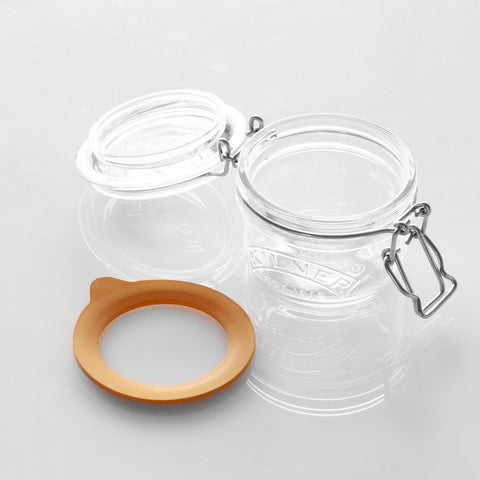 ラウンドクリップトップジャー125ml(ROUNDCLIPTOPJAR125ml)