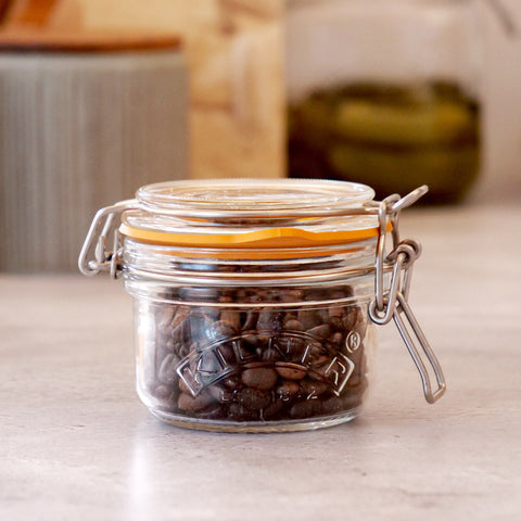 ラウンドクリップトップジャー125ml(ROUNDCLIPTOPJAR125ml)