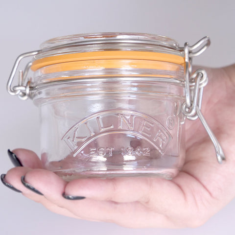 ラウンドクリップトップジャー125ml(ROUNDCLIPTOPJAR125ml)