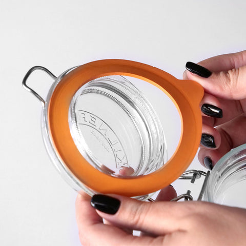 ラウンドクリップトップジャー350ml(ROUNDCLIPTOPJAR350ml)