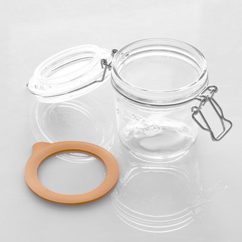 ラウンドクリップトップジャー350ml(ROUNDCLIPTOPJAR350ml)