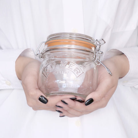 ラウンドクリップトップジャー500ml(ROUNDCLIPTOPJAR500ml)