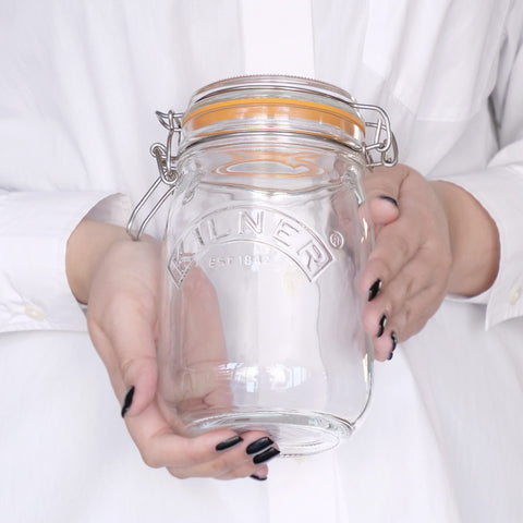 ラウンドクリップトップジャー1L(ROUNDCLIPTOPJAR1L)