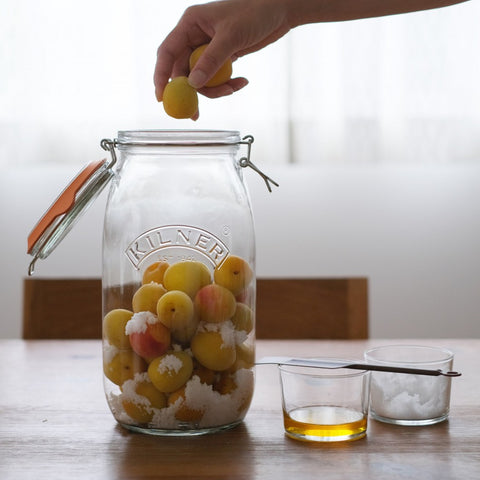 ラウンドクリップトップジャー1.5L(ROUNDCLIPTOPJAR1.5L)