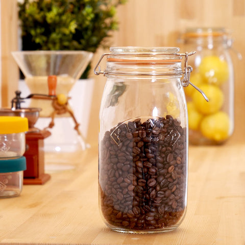 ラウンドクリップトップジャー1.5L(ROUNDCLIPTOPJAR1.5L)