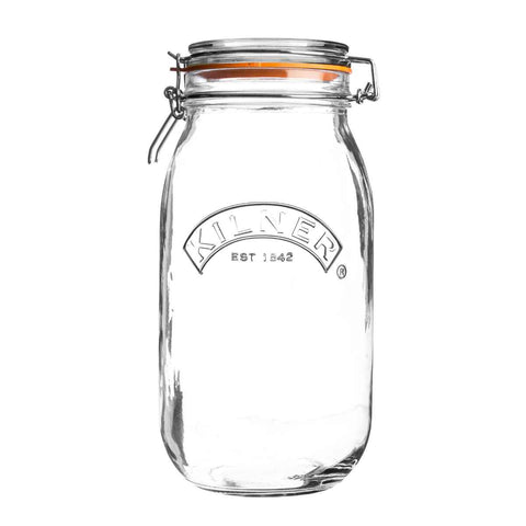 ラウンドクリップトップジャー 2L(ROUND CLIPTOP JAR 2L)