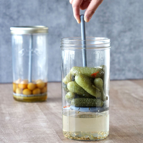 ピクルスジャー1L(PICKLEJARWITHLIFTER1L)