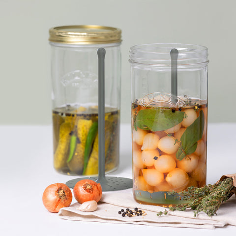 ピクルスジャー1L(PICKLEJARWITHLIFTER1L)