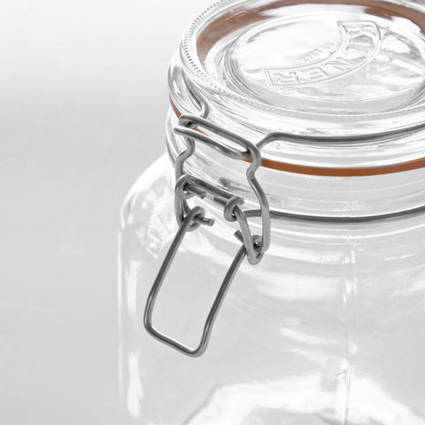 スクエアクリップトップジャー1L(SQUARECLIPTOPJAR1L)