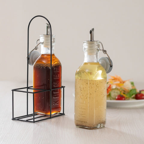 オイルボトル&メタルラック0.3L2本セット(SetOf2OilBottles&MetalRack0.3L)