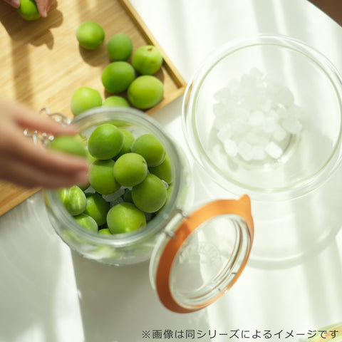 クリップトップスクエアジャー3L(ClipTopSquareJar)