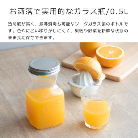ジュースボトル0.5L(Juice&SauceBottle)