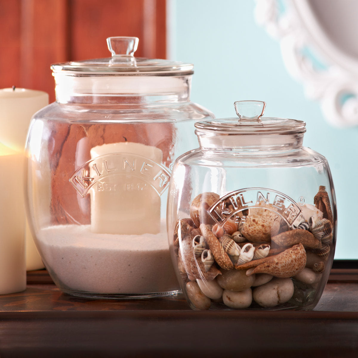 ユニバーサルストレージジャー 2L（Universal Push Top Storage Jar