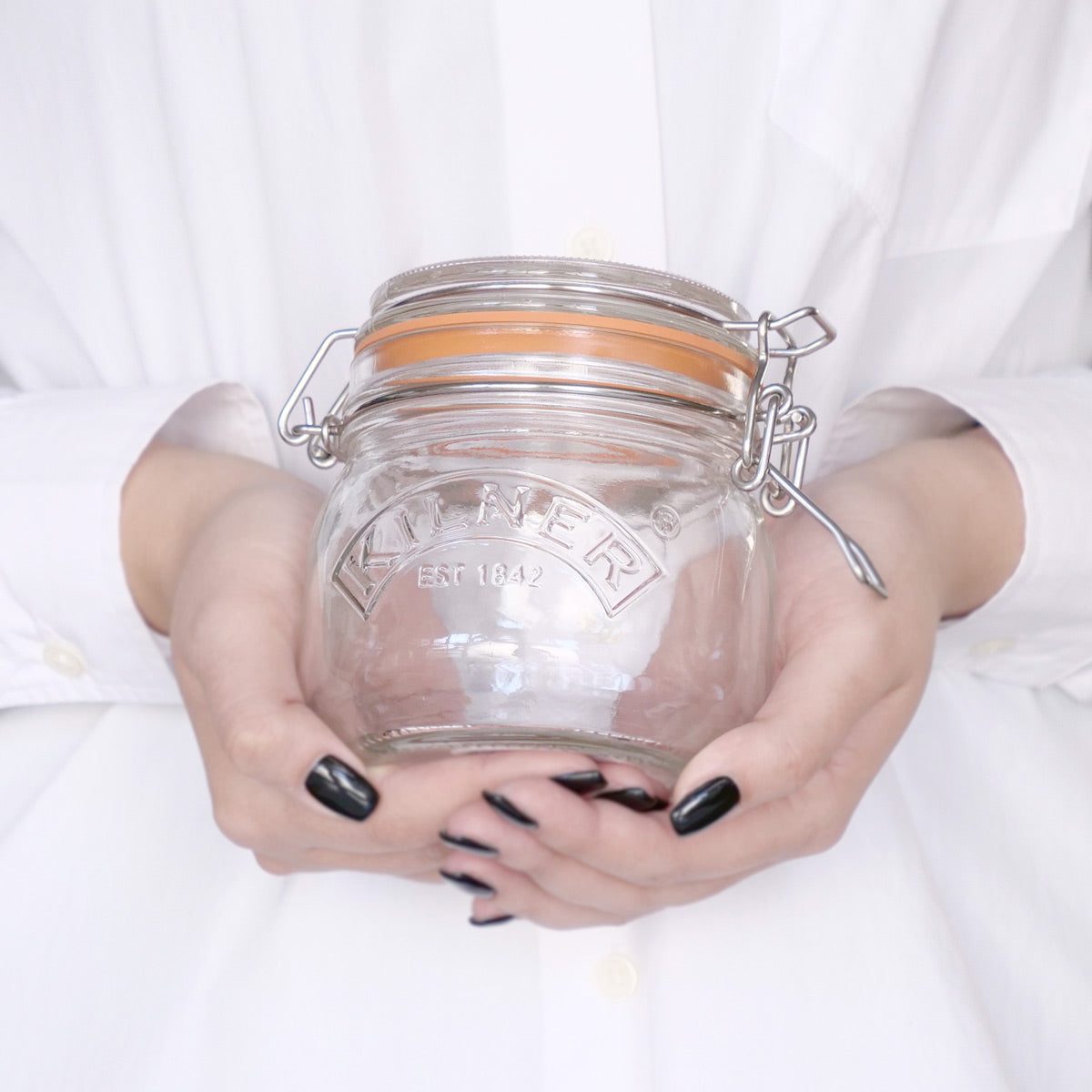 ラウンドクリップトップジャー 500ml（ROUND CLIPTOP JAR 500ml