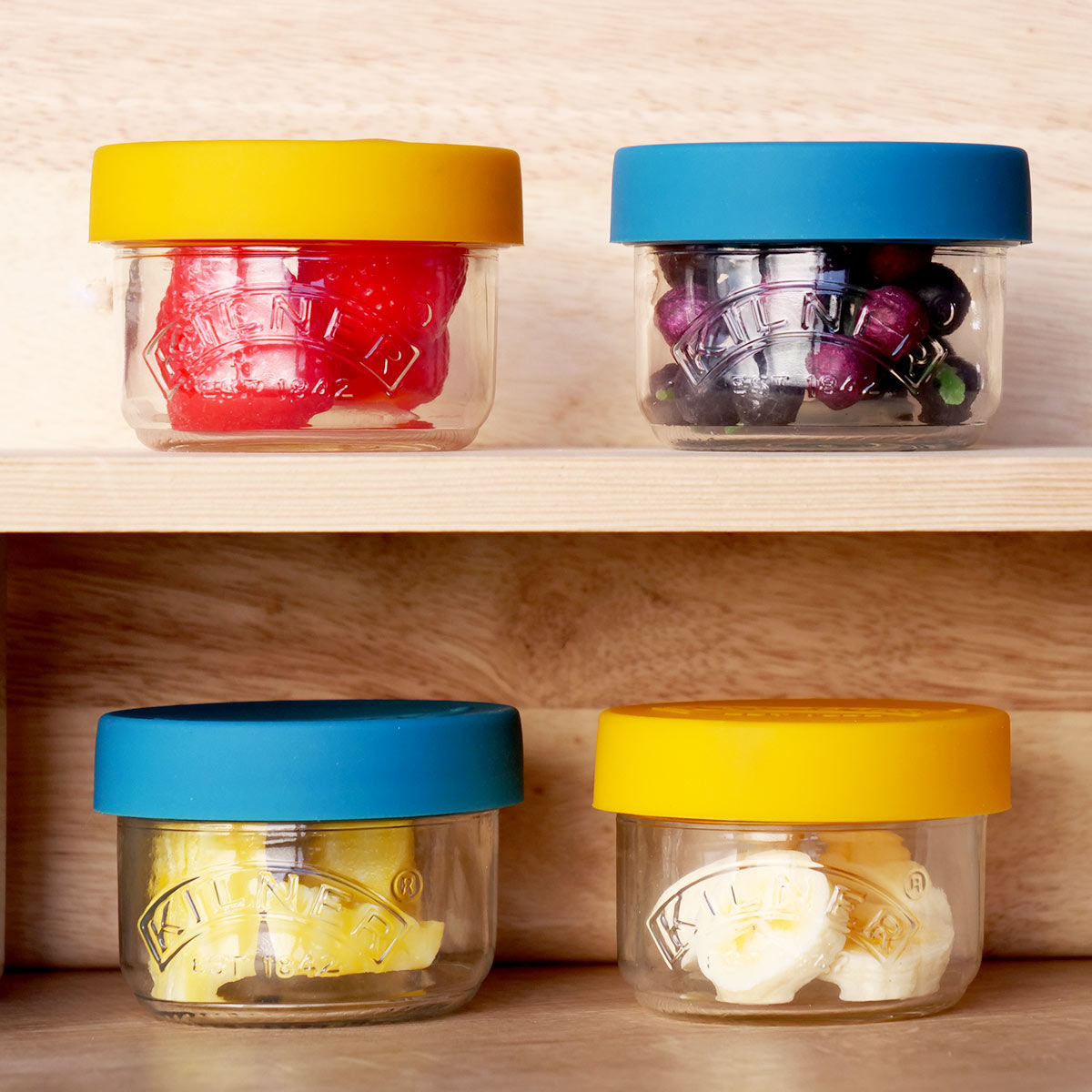 スナック＆ストアポット 2個セット （SETOF2 SNACK＆STORE POTS 125ml） – 【公式】Kilner（キルナー）