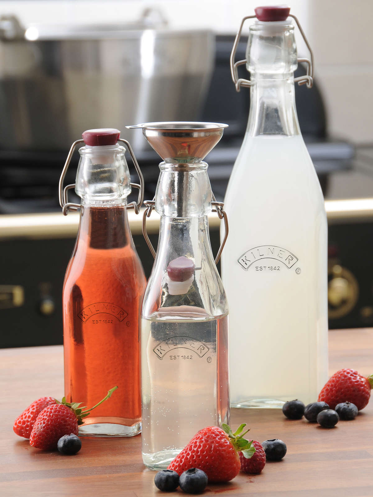【1L5本セット】KILNER クリップトップボトル クリップトップボトル 1L（CLIPTOP BOTTLE 1L） – 【公式】Kilner