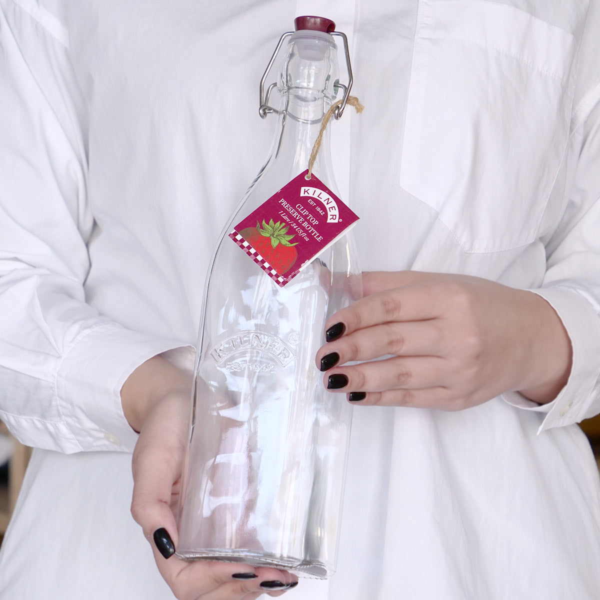 クリップトップボトル 1L（CLIPTOP BOTTLE 1L） – 【公式】Kilner
