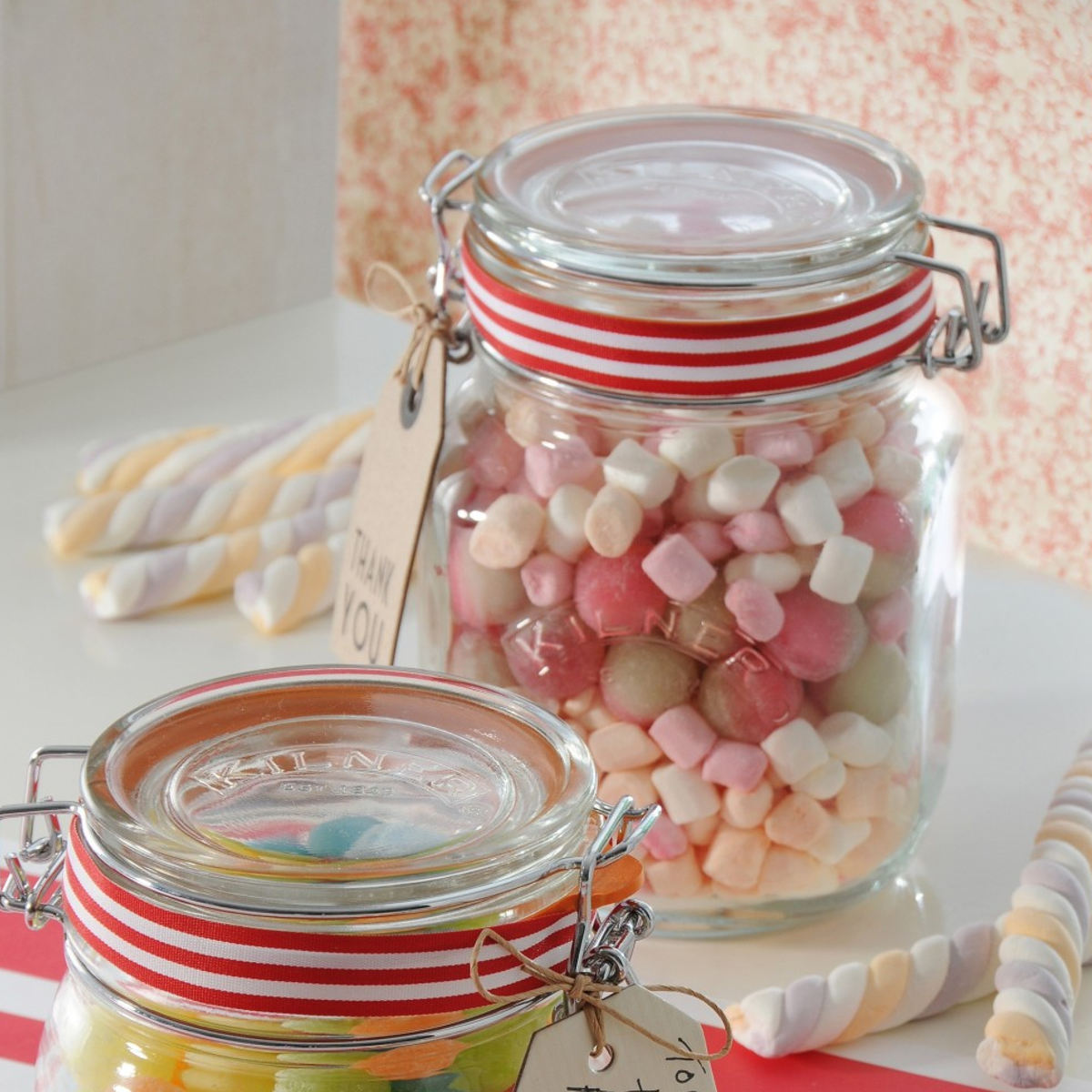 スクエアクリップトップジャー 1L （SQUARE CLIPTOP JAR 1L