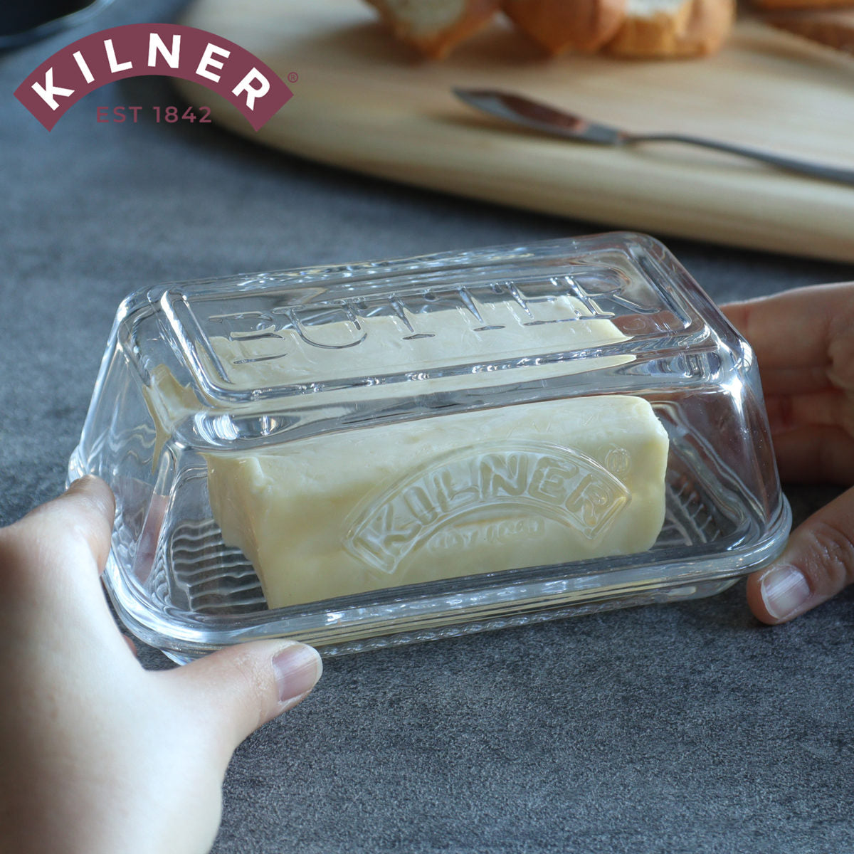 バターディッシュ（Glass Butter Dish And Lid） – 【公式】Kilner