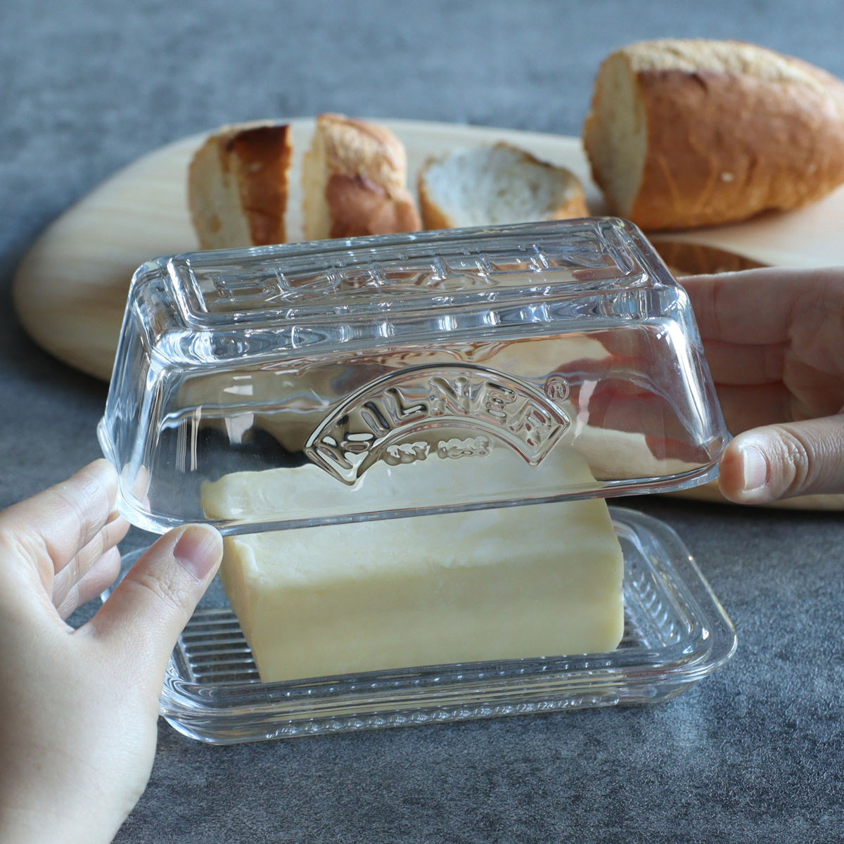 バターディッシュ（Glass Butter Dish And Lid） – 【公式】Kilner