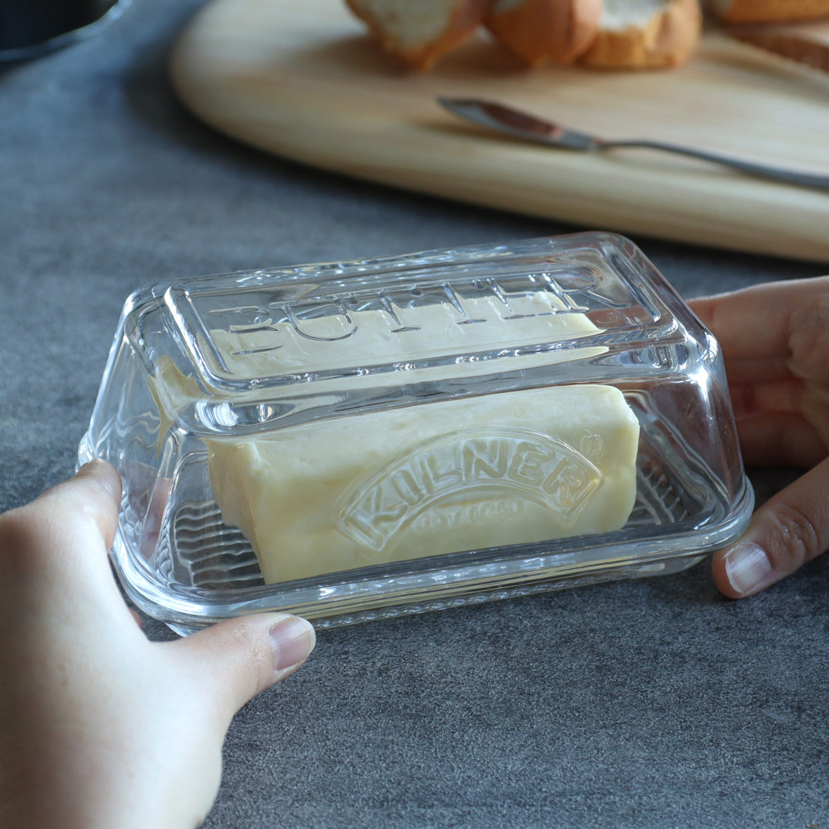 バターディッシュ（Glass Butter Dish And Lid） – 【公式】Kilner