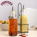 オイルボトル＆メタルラック0.3L2本セット（SETOF2OILBOTTLES＆METALRACKSETS0.3L）