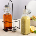 オイルボトル＆メタルラック0.3L2本セット（SETOF2OILBOTTLES＆METALRACKSETS0.3L）
