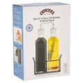 オイルボトル＆メタルラック0.6L2本セット（SETOF2OILBOTTLES＆METALRACKSETS0.6L）