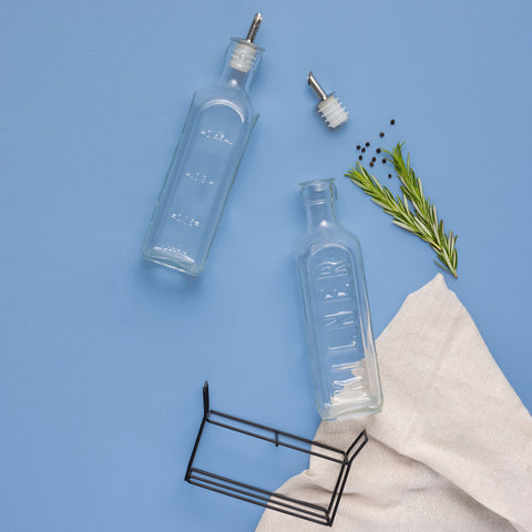 オイルボトル＆メタルラック0.6L2本セット（SETOF2OILBOTTLES＆METALRACKSETS0.6L）