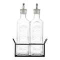 オイルボトル＆メタルラック0.6L2本セット（SETOF2OILBOTTLES＆METALRACKSETS0.6L）