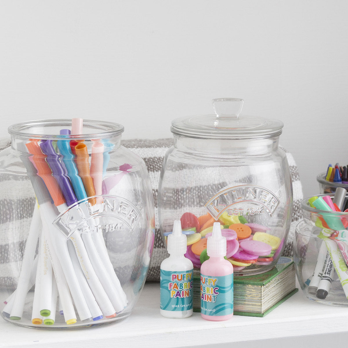 ユニバーサルストレージジャー 4L（Universal Push Top Storage Jar