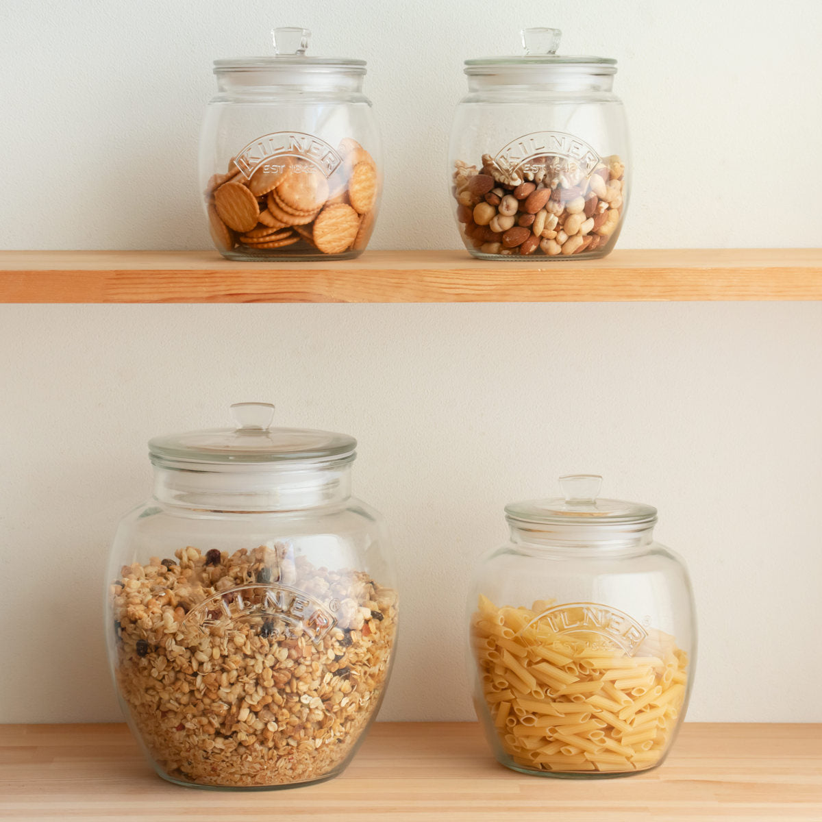 ユニバーサルストレージジャー 4L（Universal Push Top Storage Jar