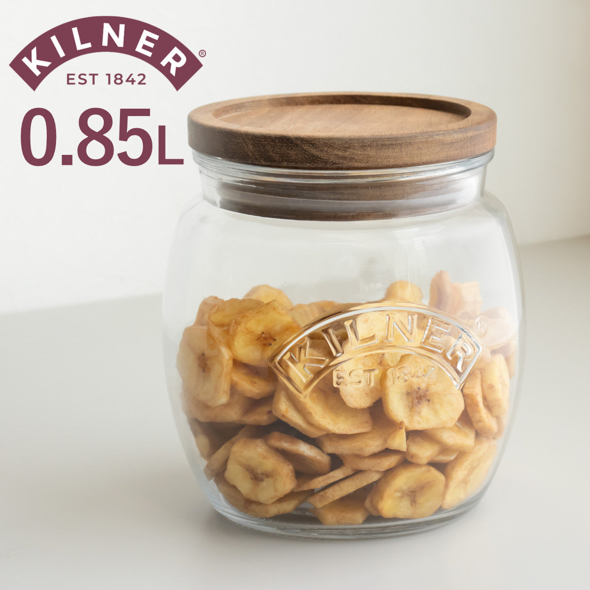 ユニバーサルストレージジャー 0.85L（Universal Jar Acacia Wooden