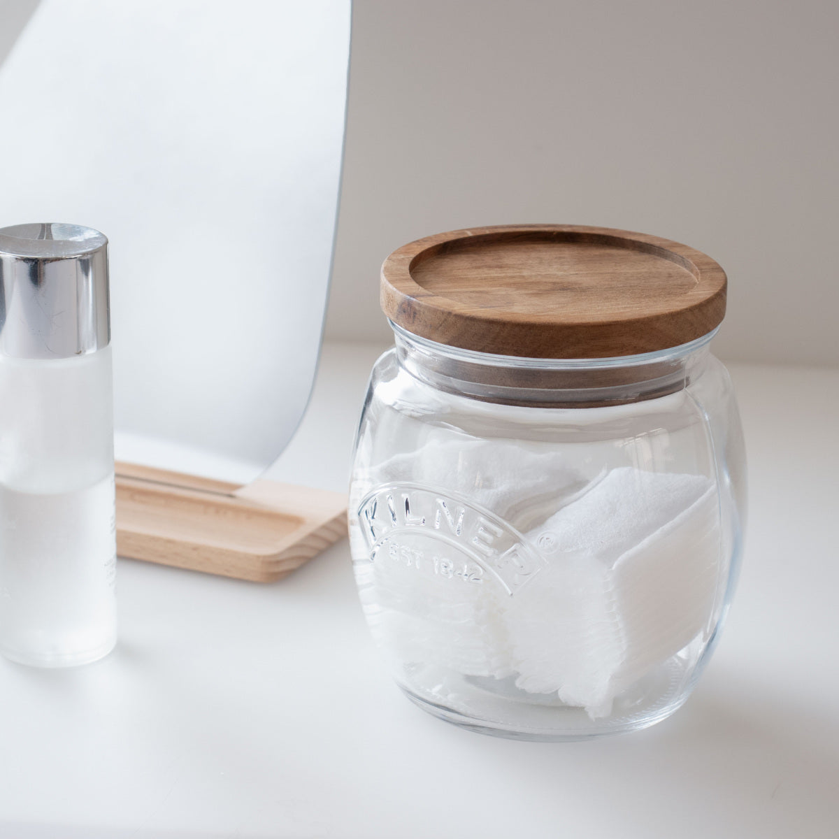 ユニバーサルストレージジャー 0.85L（Universal Jar Acacia Wooden