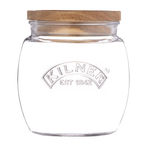 ユニバーサルストレージジャー 0.85L（Universal Jar Acacia Wooden Lid）