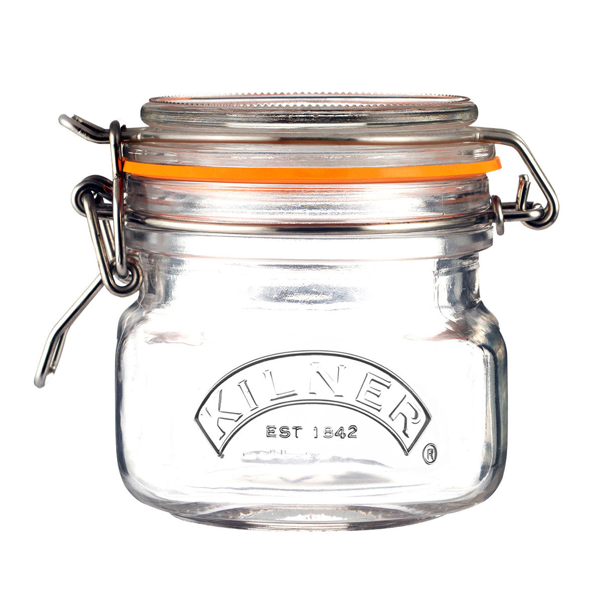 クリップトップ スクエアジャー 0.25L（Clip Top Square Jar