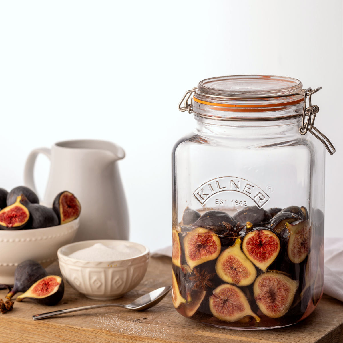 クリップトップ スクエアジャー 3L（Clip Top Square Jar） – 【公式