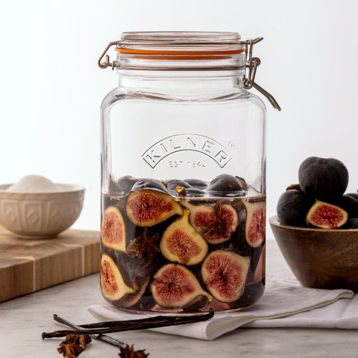 クリップトップ スクエアジャー 3L（Clip Top Square Jar） – 【公式