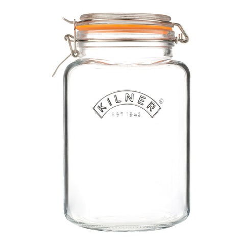クリップトップ スクエアジャー 3L（Clip Top Square Jar）