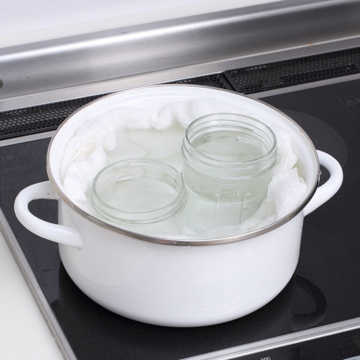 Mosser Glass チェリー カーニバルガラス 蓋付ジャー 高さ25cm Mosser