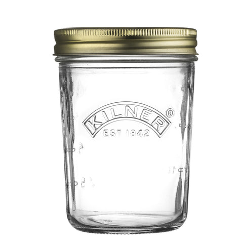ワイドマウス プリザーブジャー 0.35L 4個セット（Wide Mouth Preserve Jar）