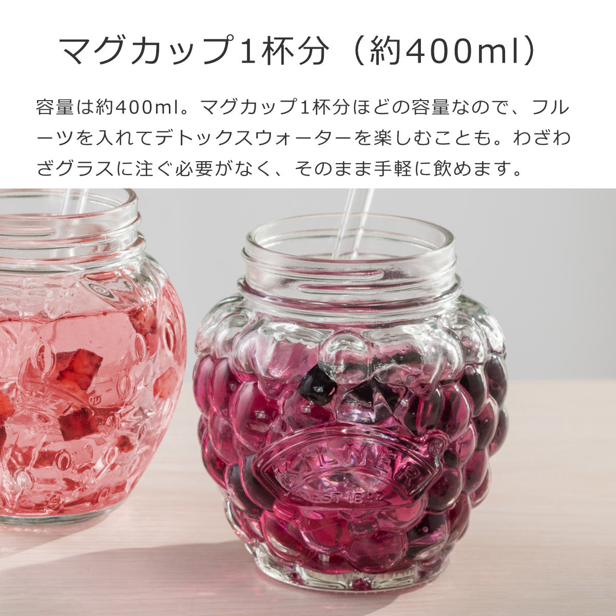 フルーツ プリザーブジャー 400ml（Fruit Preserve Jar） – 【公式
