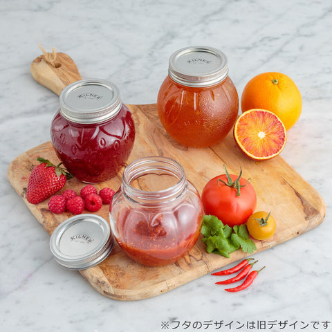 フルーツプリザーブジャー400ml（FRUITSPRESERVEJAR）