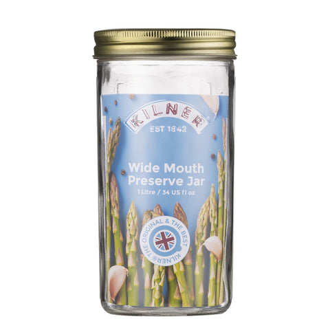 ワイドマウスプリザーブジャー1000ml（WIDEMOUTHPRESERVEJAR1L）