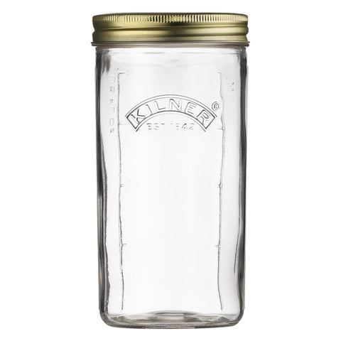 ワイドマウスプリザーブジャー1L4個セット（WideMouthPreserveJar）
