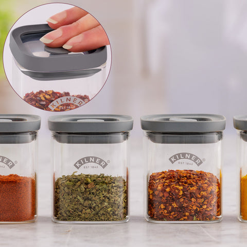 フレッシュストレージスクエアスパイスジャー0.16L（FreshStorageSquareSpiceJar）