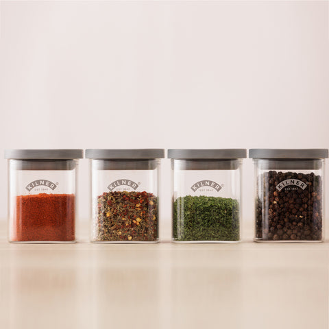 3個セットフレッシュストレージスクエアスパイスジャー0.16L（FreshStorageSquareSpiceJar）