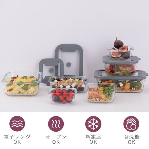 3個セットニューフレッシュストレージレクタングル0.63L（NewFreshStorageRectangle）