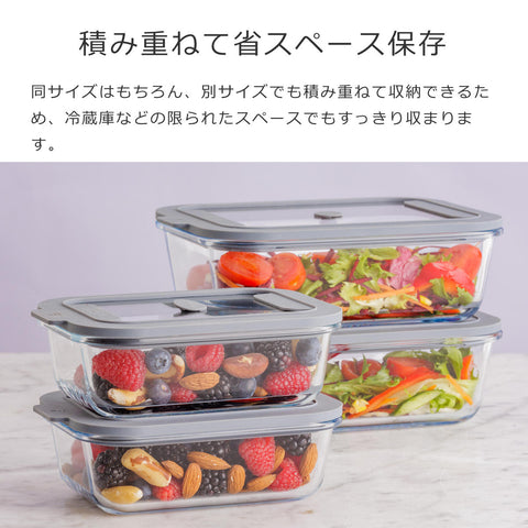 3個セットニューフレッシュストレージレクタングル1.5L（NewFreshStorageRectangle）